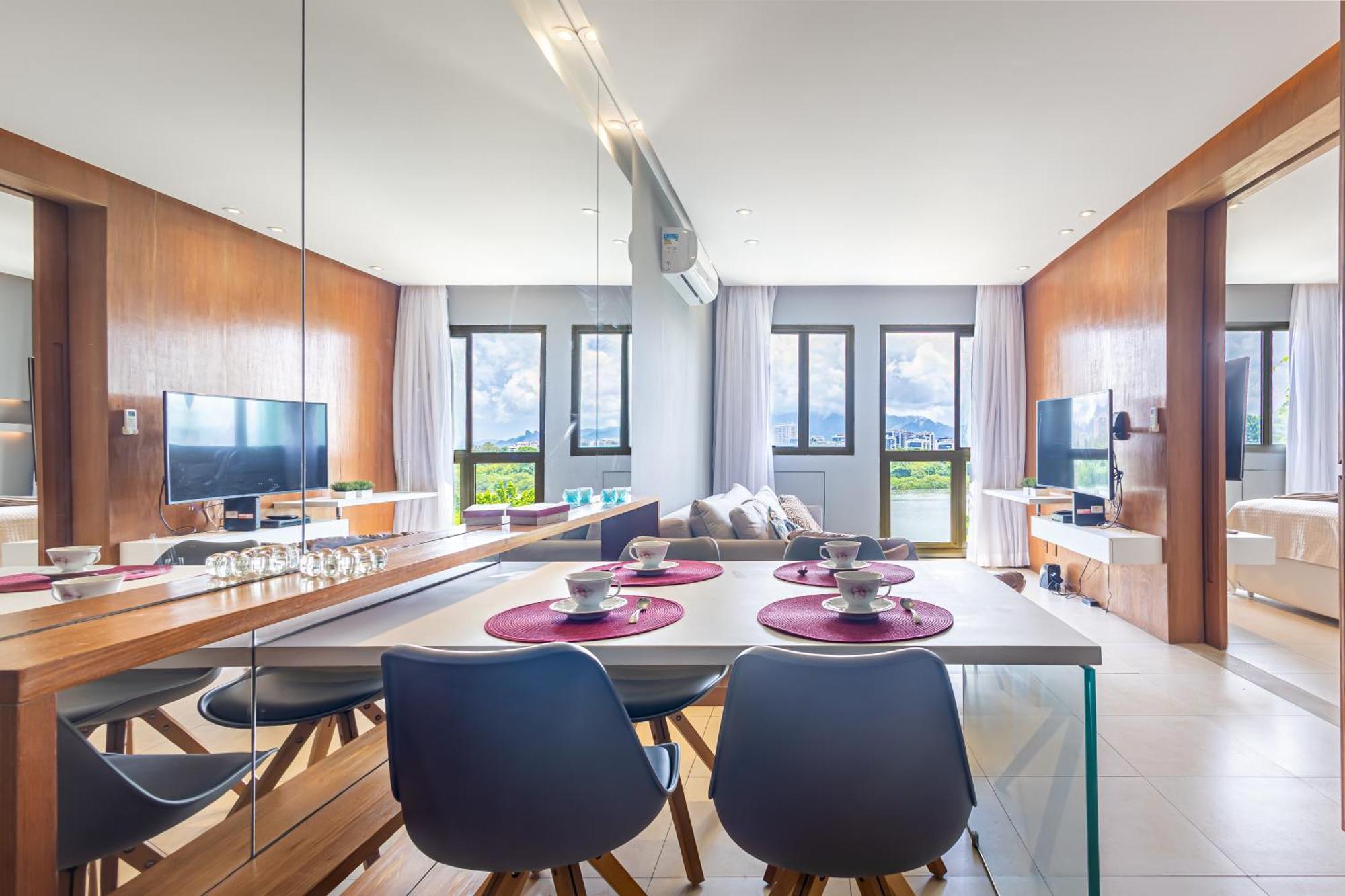 Apartamento Exclusivo Com Piscina, Academia, Estacionamento, E Wi-Fi Rio de Janeiro