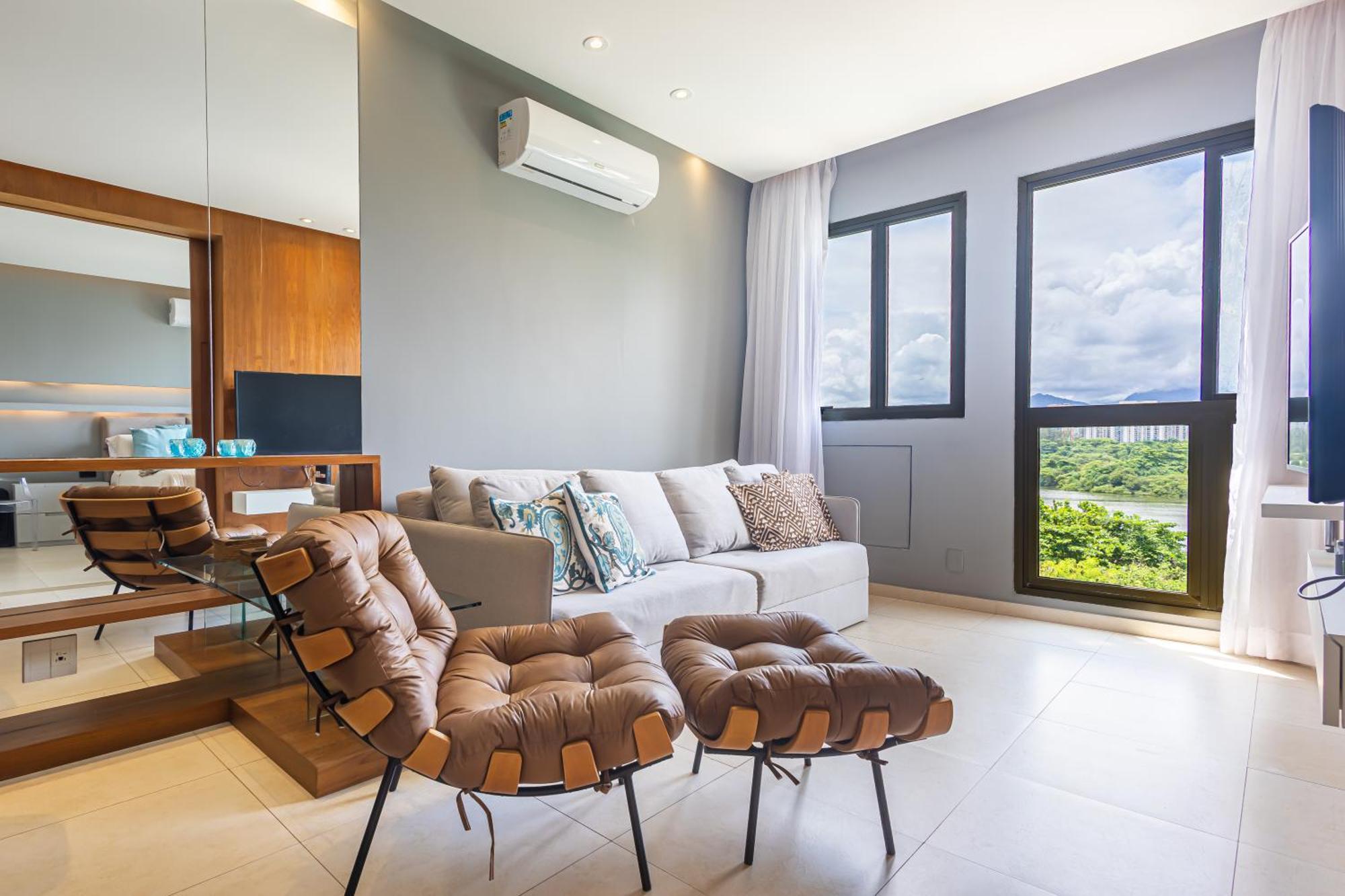 Apartamento Exclusivo Com Piscina, Academia, Estacionamento, E Wi-Fi Apartamento