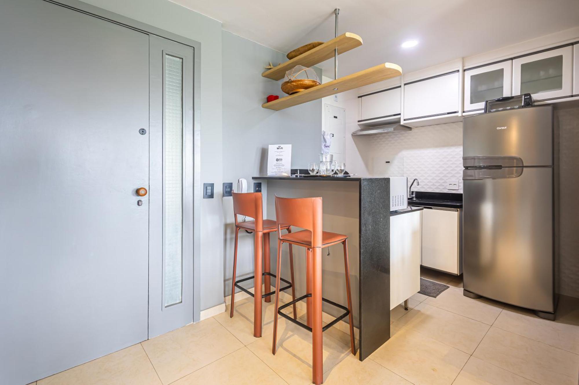 Apartamento Exclusivo Com Piscina, Academia, Estacionamento, E Wi-Fi Apartamento *