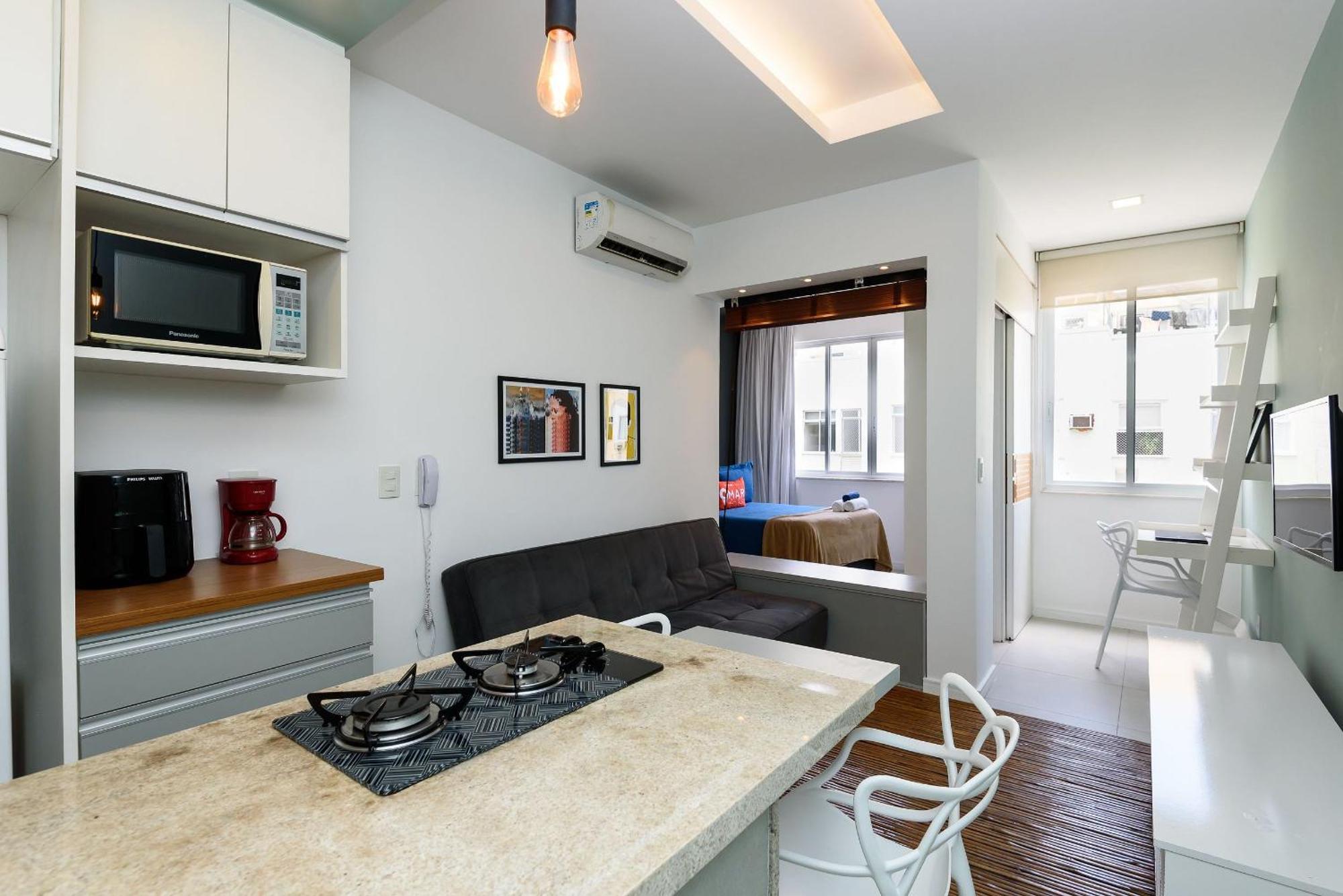 Quarto&sala C/ Workstation No Leblon | Dmc 24/609