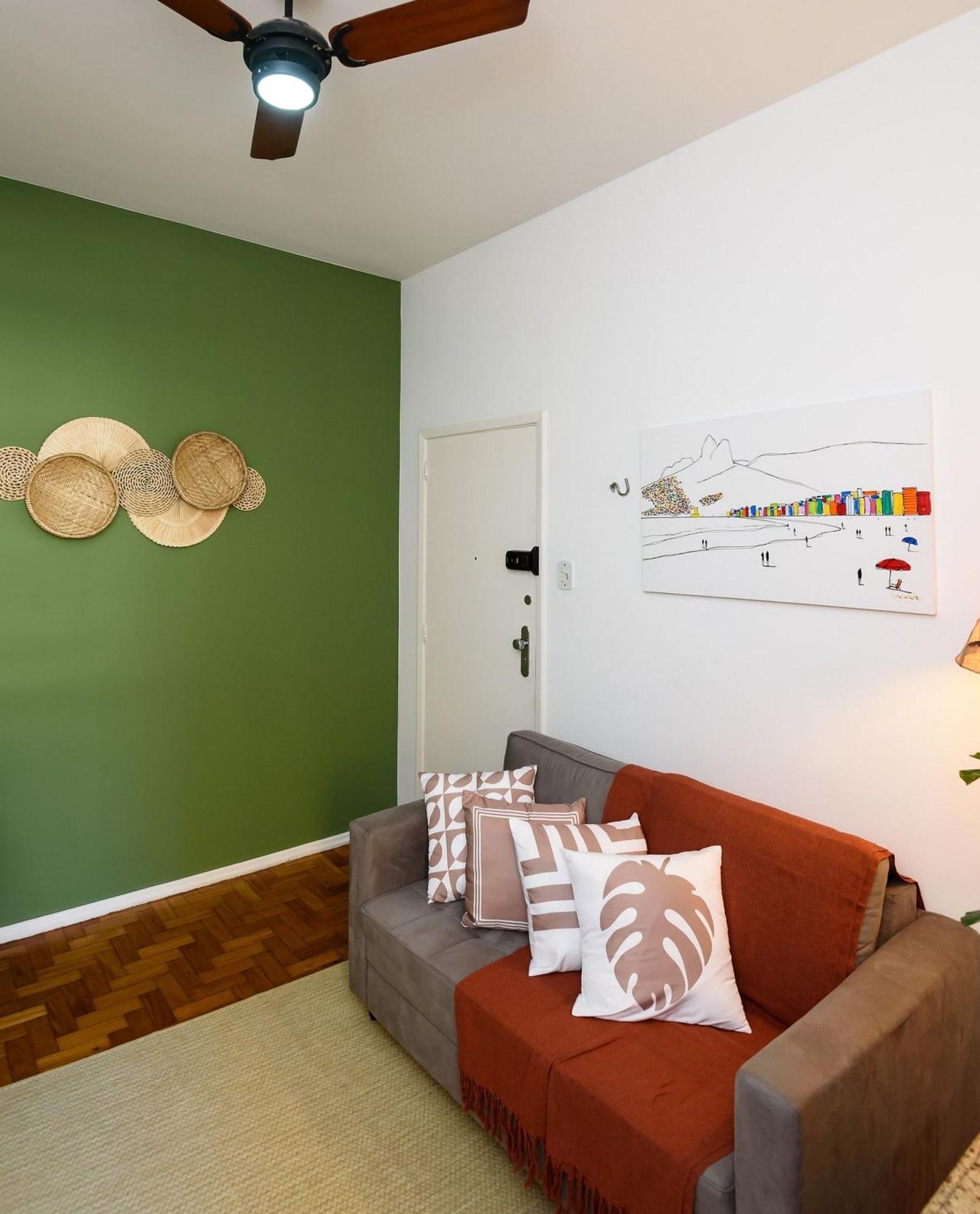 Apartamento Charme Carioca: 1qto A 190m Da Praia | Du 183/706