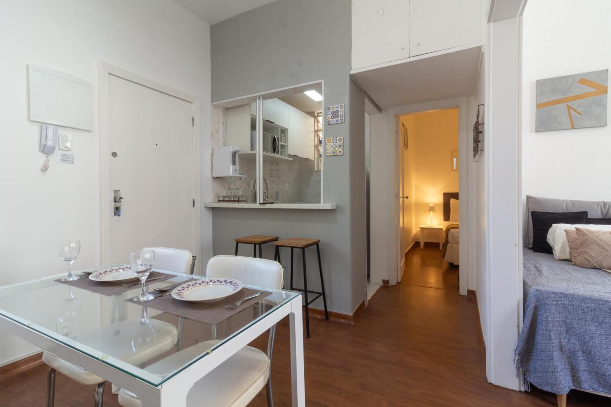 Refugio Em Copacabana Dois - Nsc1011 Apartamento Rio de Janeiro