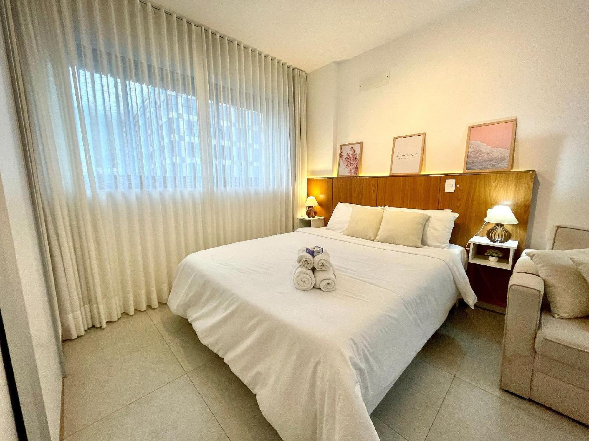 Loft Moderno Com Terraco E Vista Cristo Apartamento *