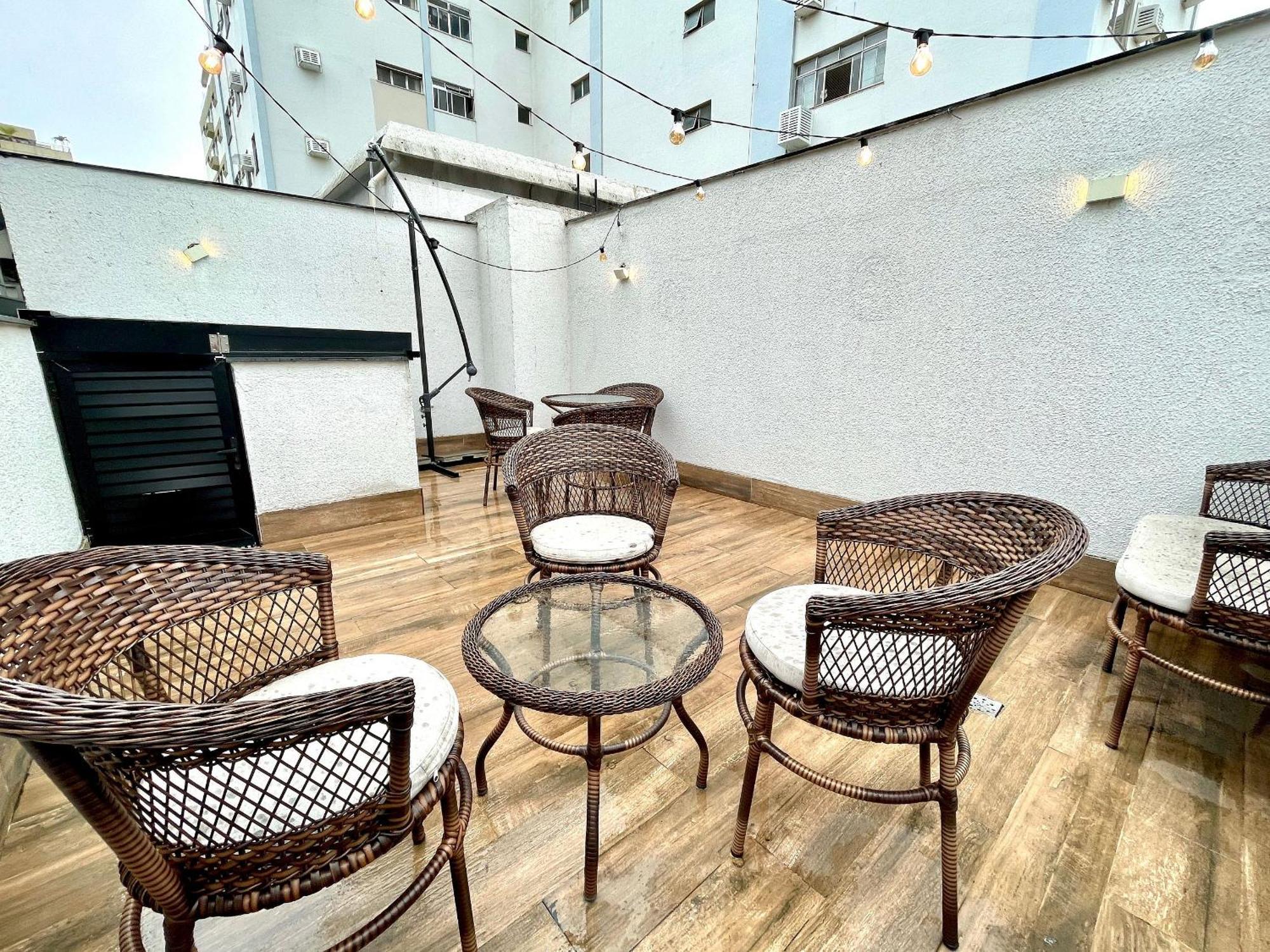 Loft Moderno Com Terraco E Vista Cristo Apartamento *