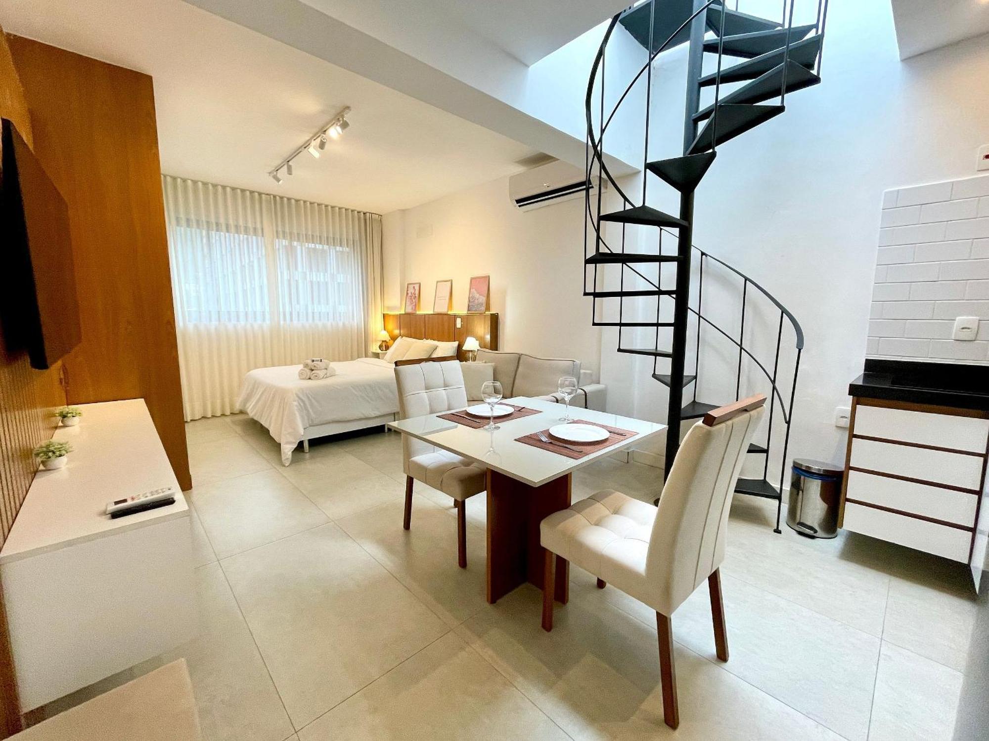 Apartamento Loft Moderno Com Terraco E Vista Cristo *