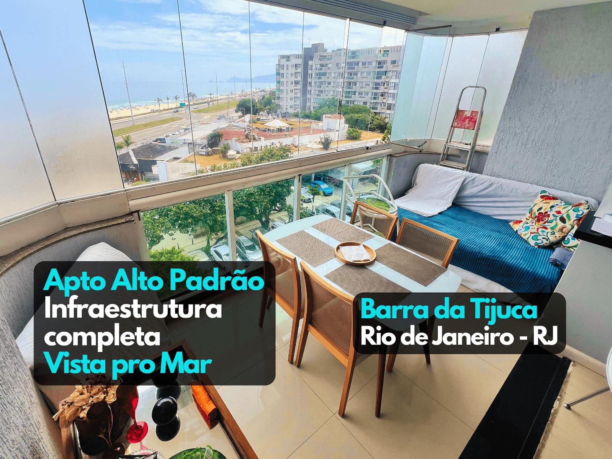 Beira Mar Vista Barra Da Tijuca - Ar Condicionado Garagem