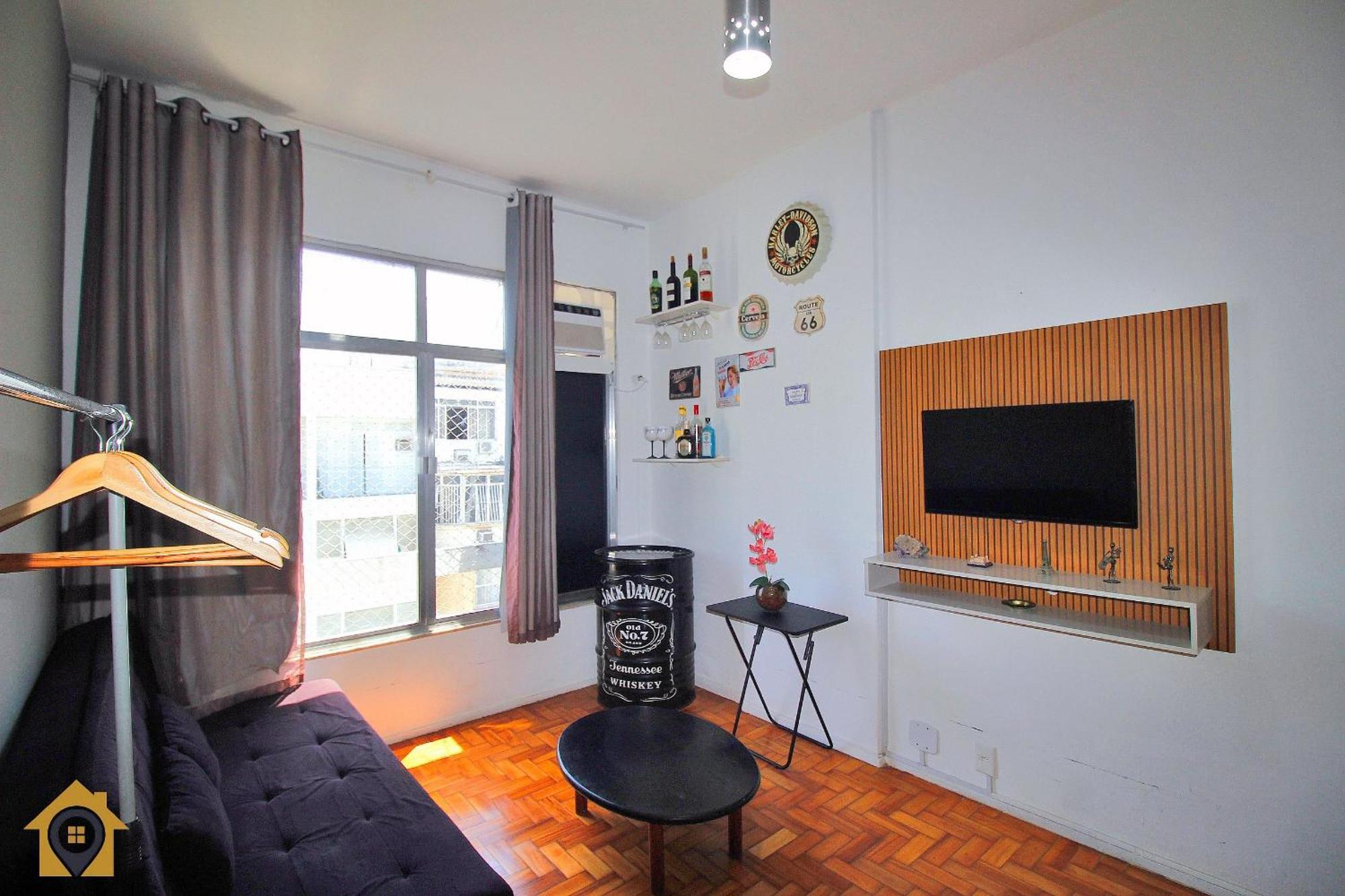 Apartamento Simples Com Vista Mar P/ 4 Pessoas Ao Lado Da Com Comercios Ao Redor Rio de Janeiro