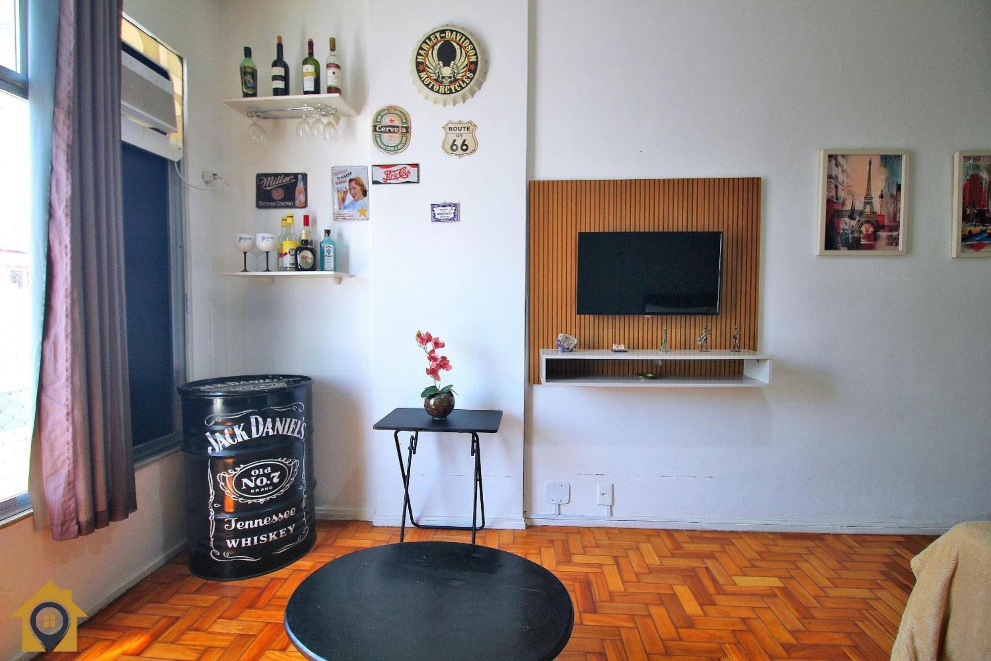 Simples Com Vista Mar P/ 4 Pessoas Ao Lado Da Com Comercios Ao Redor Apartamento