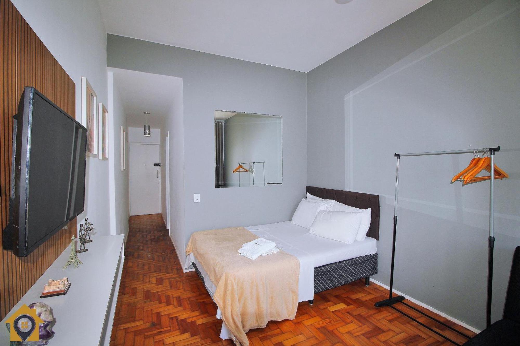 Simples Com Vista Mar P/ 4 Pessoas Ao Lado Da Com Comercios Ao Redor Apartamento Rio de Janeiro