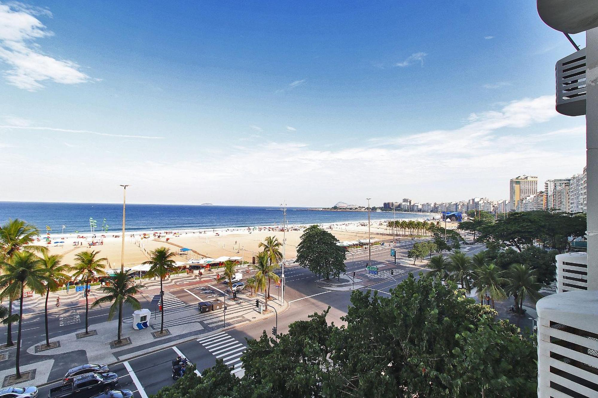 Com Vista Espetacular P/ 9 Pessoas, Frente Mar, Proximo Ao Metro. * Rio de Janeiro