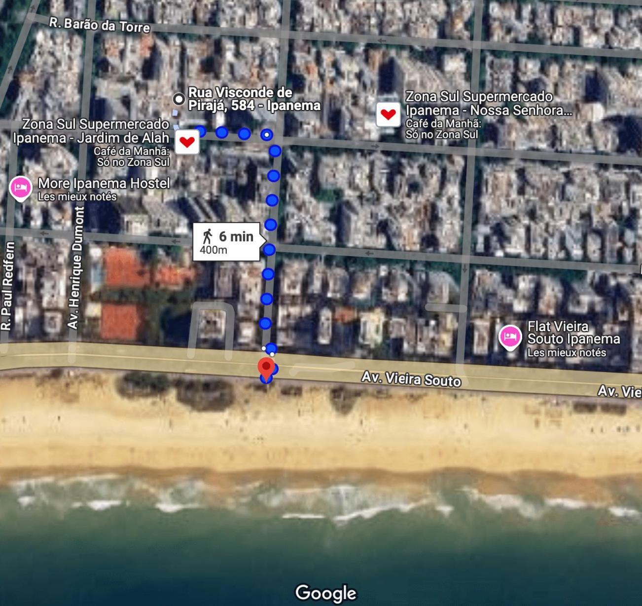 Hr.113 - Recentemente Reformado Com 2 Alugar No Posto 10 De Ipanema Apartamento Rio de Janeiro