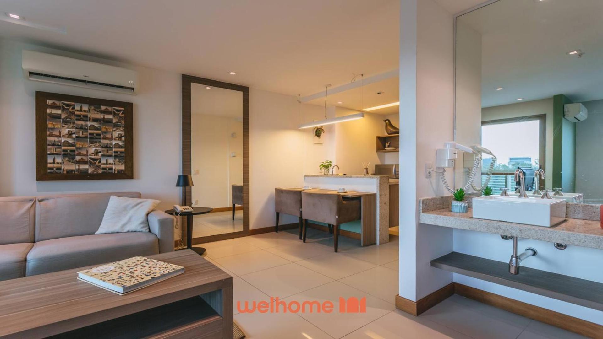 Apartamento Flat Aconchegante Em Completo No Rj
