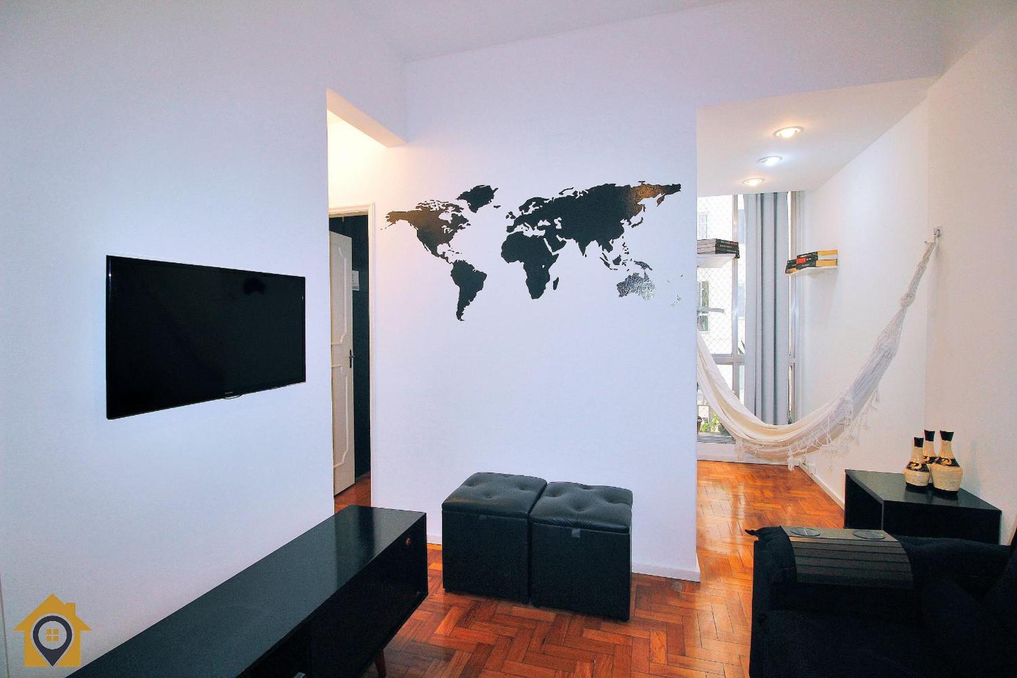 Apartment Aconchegante De 2 Quartos P/ 4 Pessoas Rio de Janeiro