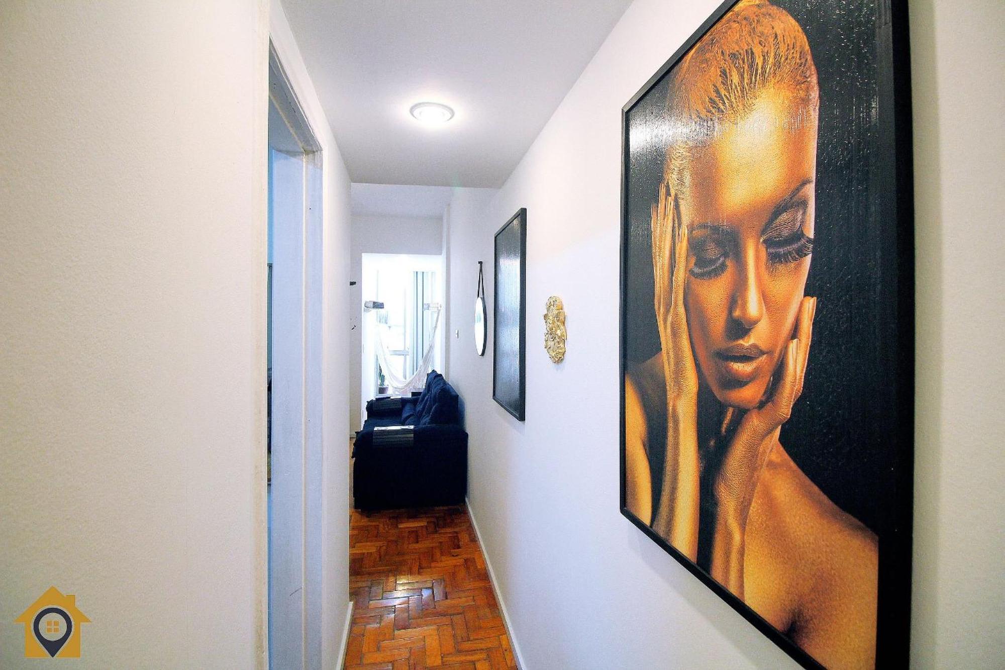 Apartment Aconchegante De 2 Quartos P/ 4 Pessoas