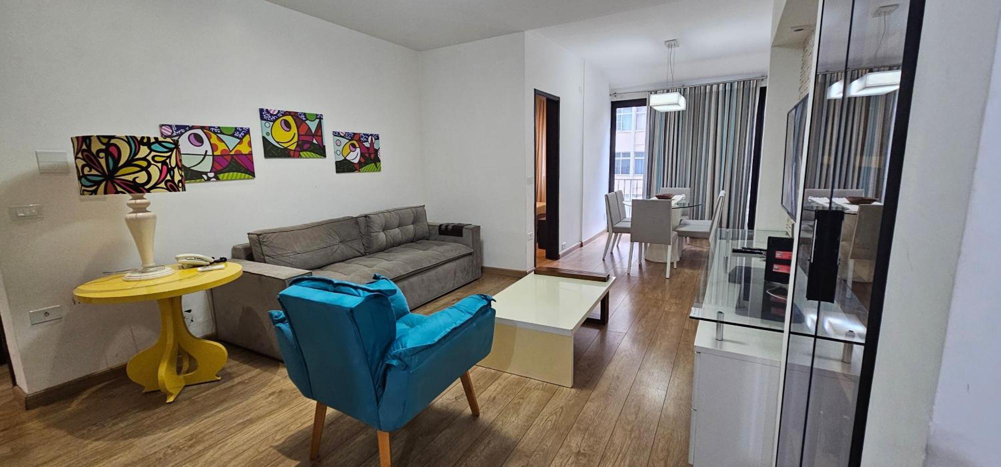 Aconchegante Flat Copa Posto 6 Piscina E Garagem Apartamento