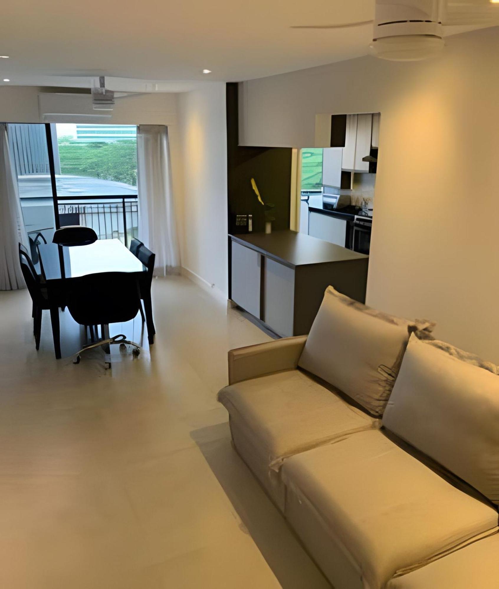 2 Quartos Sao Conrado Ao Lado Nacional Apartamento *
