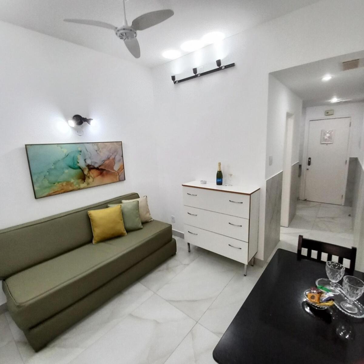 Apartamento Visconde 315 Queen-bed-local-quadra Mar