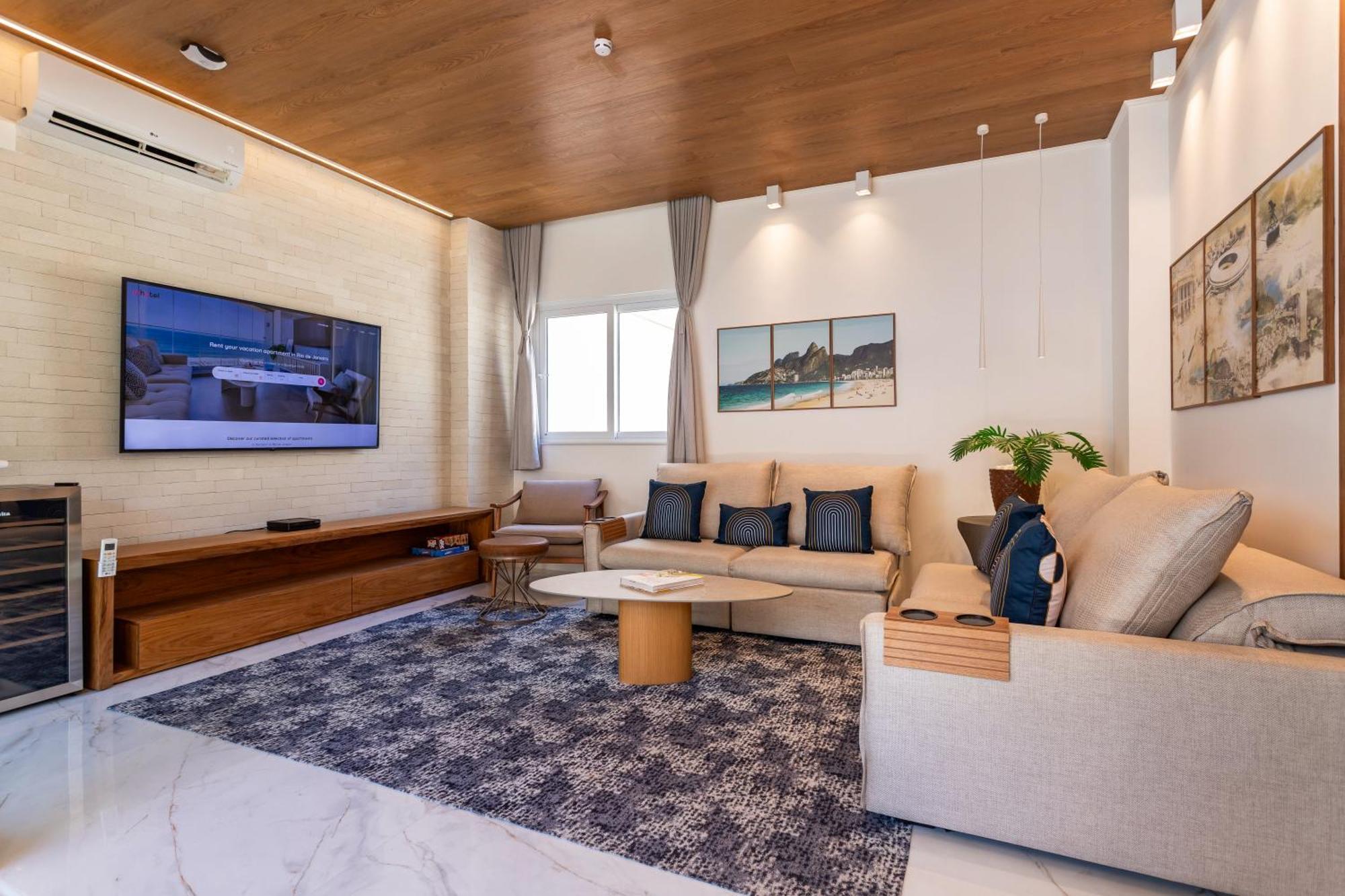 Unhotel - Penthouse Leme View Terrace Bbq Bathrub * Rio de Janeiro