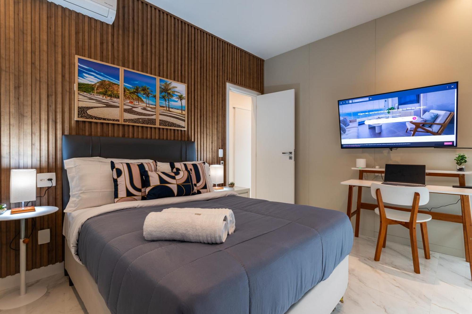 Unhotel - Penthouse Leme View Terrace Bbq Bathrub Apartamento *