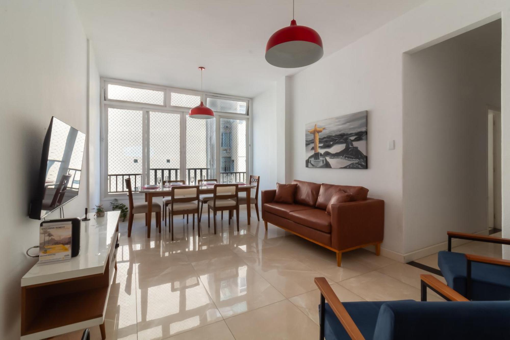 Aconchego Em Copacabana - 8 Pessoas - Sf704 Z3 Apartamento Rio de Janeiro