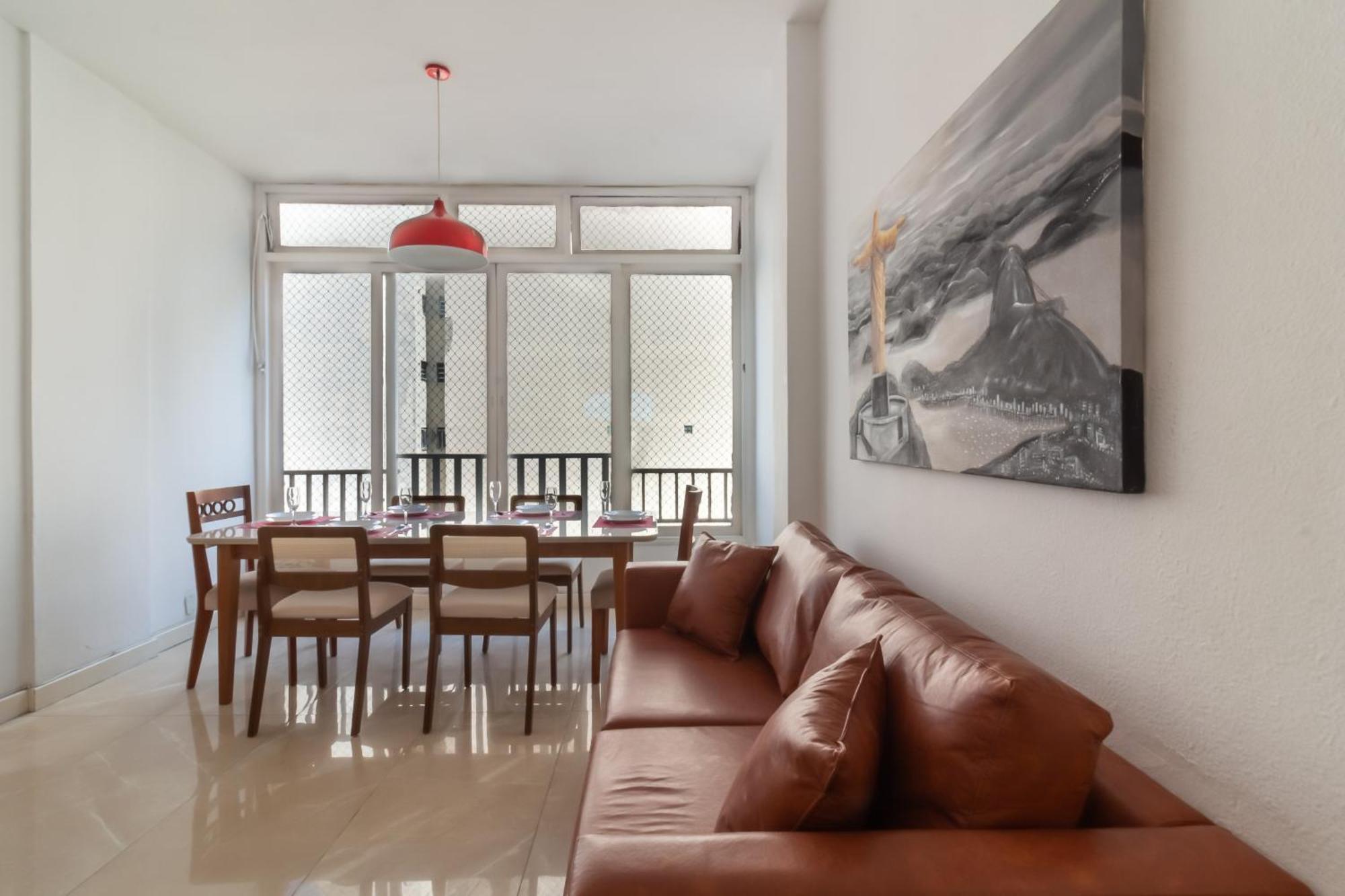 Aconchego Em Copacabana - 8 Pessoas - Sf704 Z3 Apartamento
