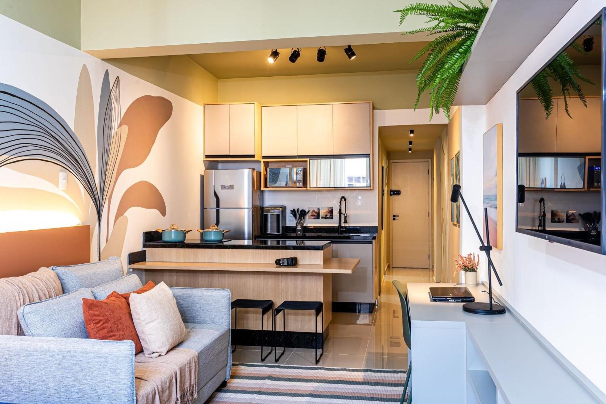 Apartamento Estudio Com Vista P/ O Cristo Redentor |fm 442/804 *
