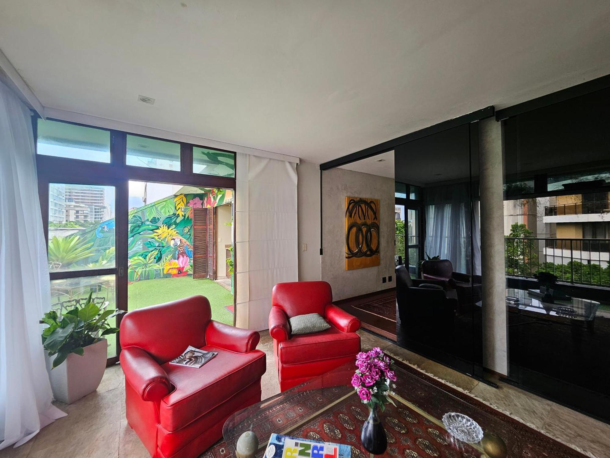 Apartment Charmosa Cobertura Em Ipanema Na Quadra Da De Quarto, Sala, Terraco E Sauna