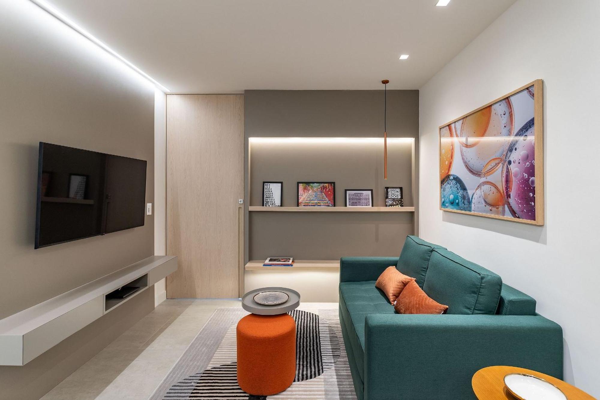 Aconchegante | Piscina, Sauna E Metro 350m Apartamento *
