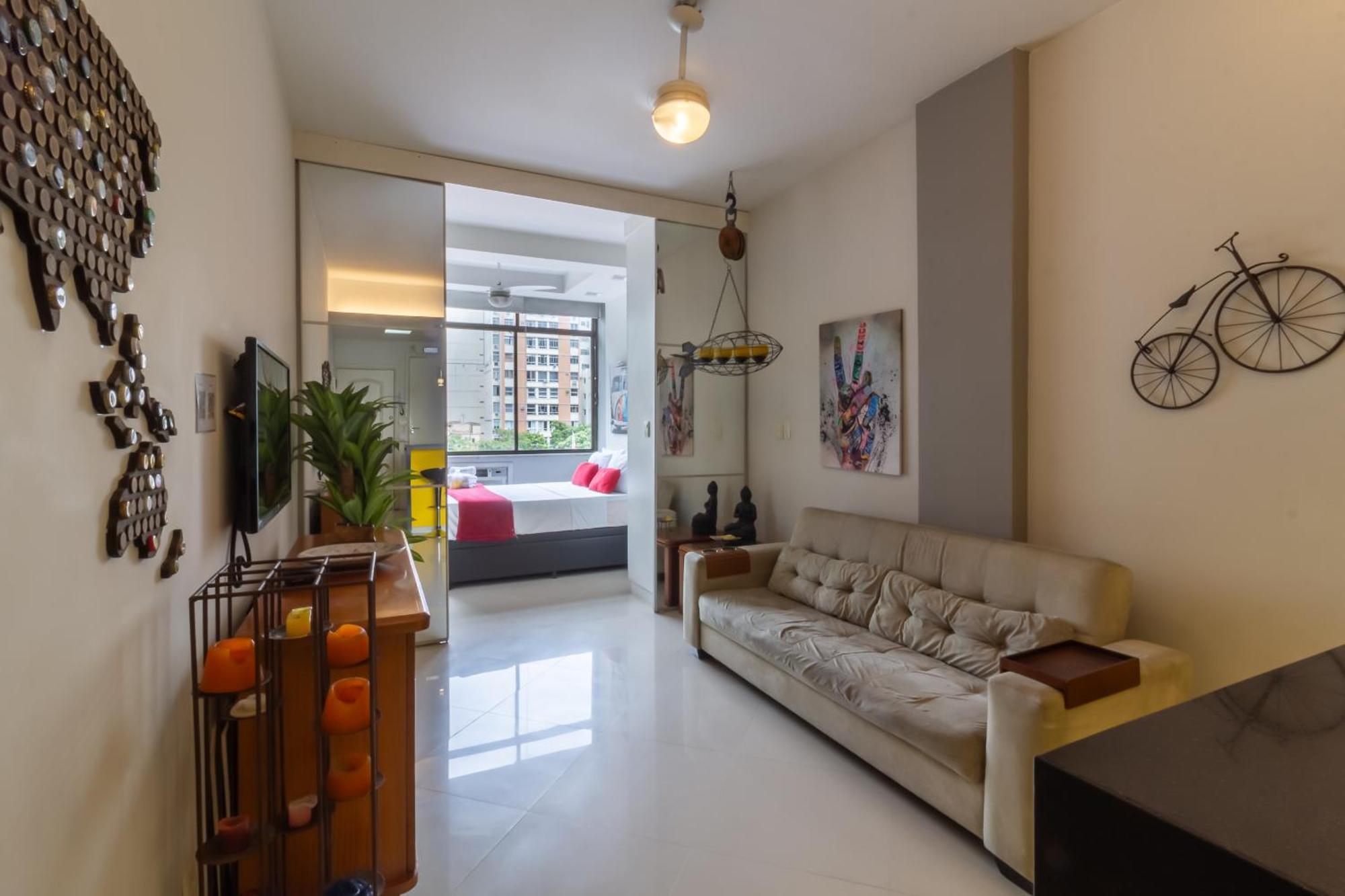 Aconchego Em Copacabana - 150m Da - Pi401 Z5 Apartamento Rio de Janeiro