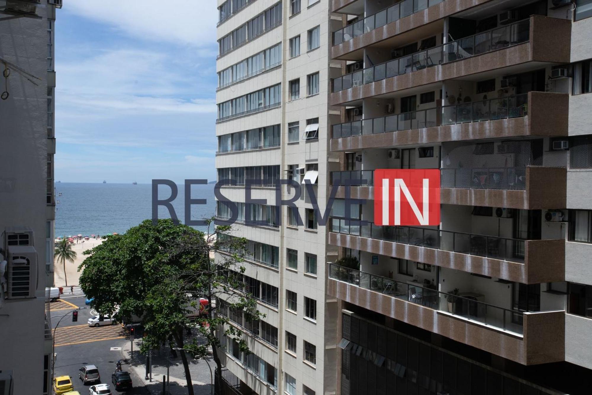 Luxuoso De Copacabana Vista Mar Apartamento *