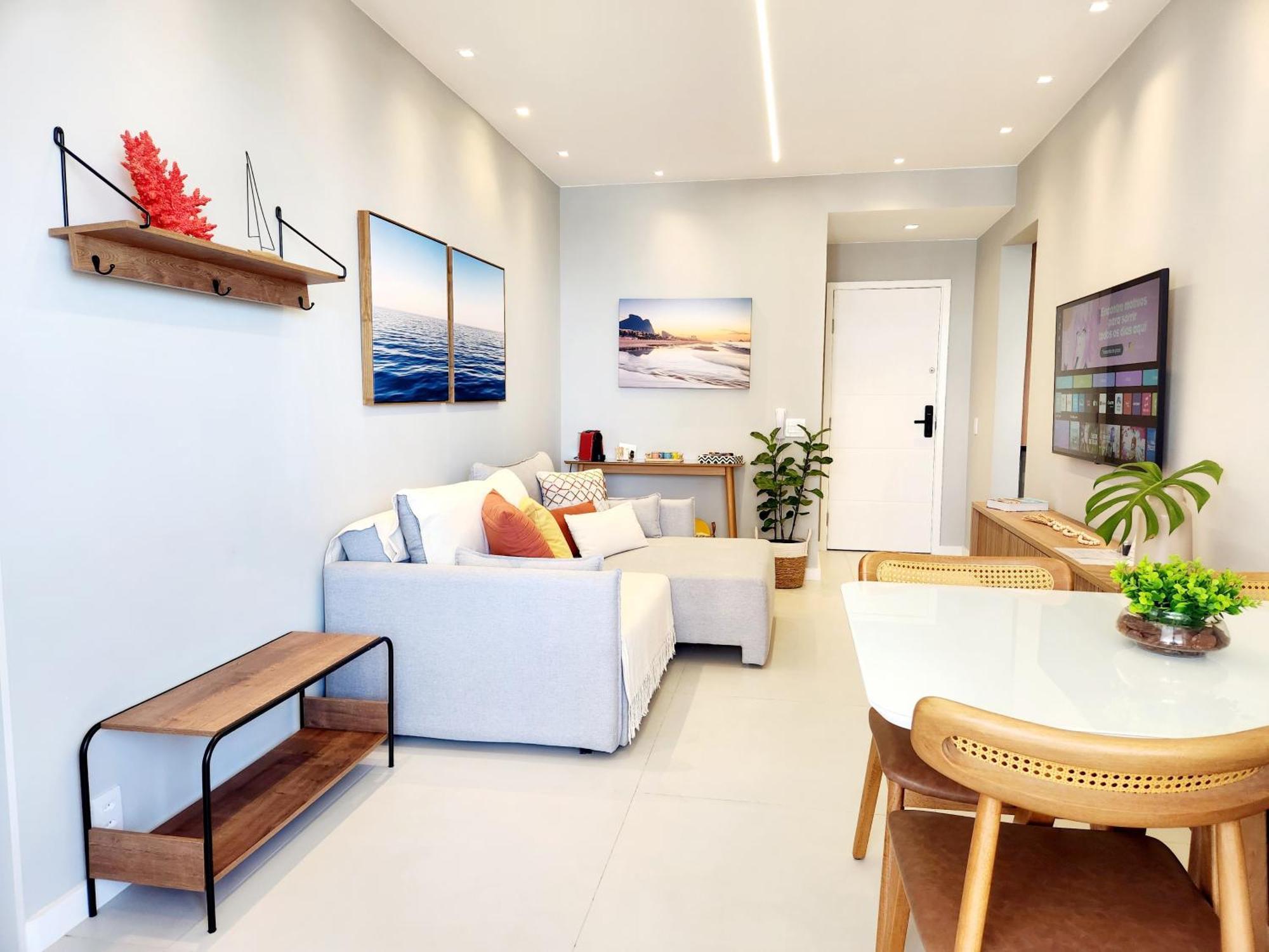 Apartment Vista Mar Barramares Flat Barra Da Tijuca - Novo *