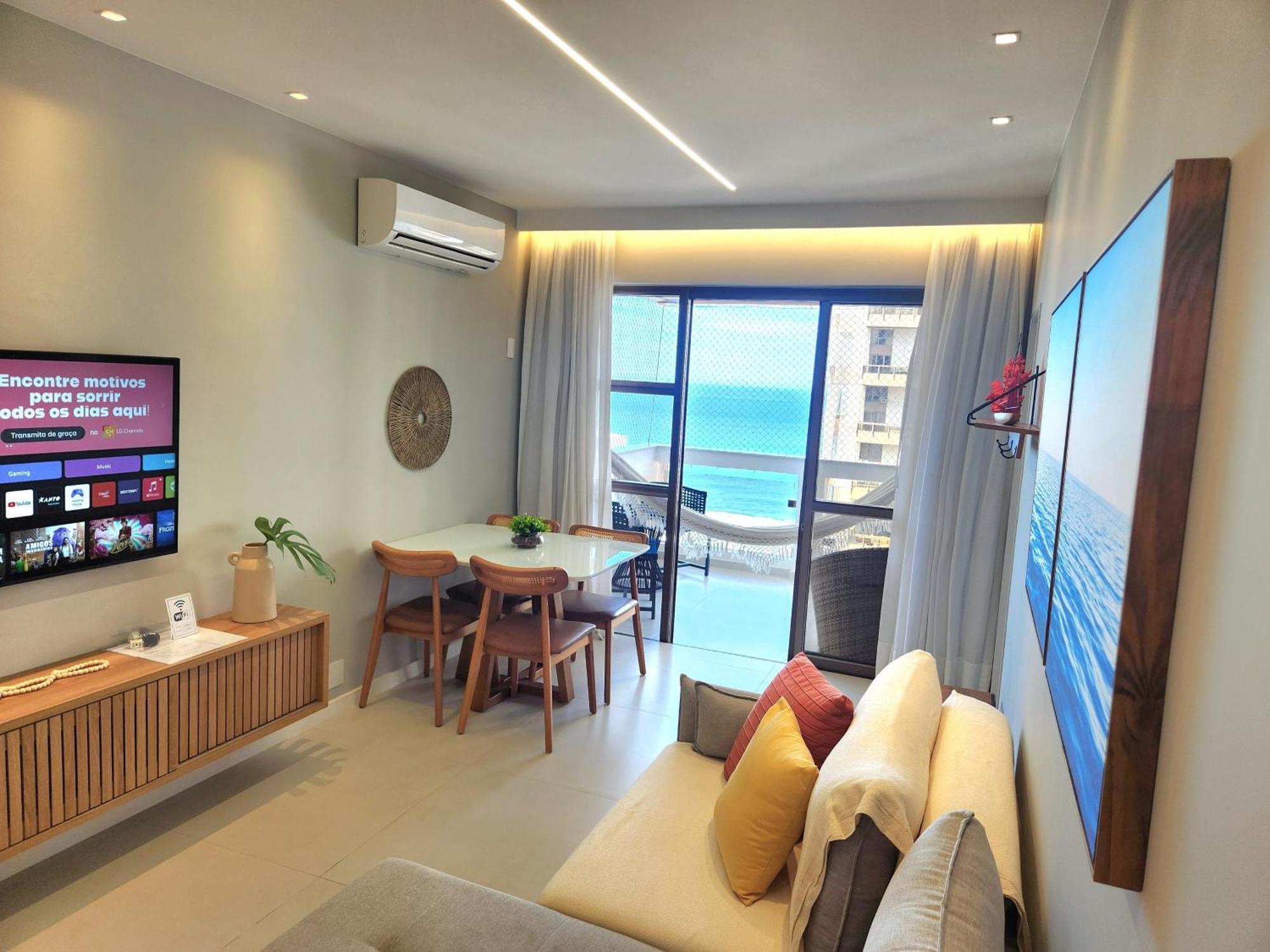 Apartamento Vista Mar Barramares Flat Barra Da Tijuca - Novo