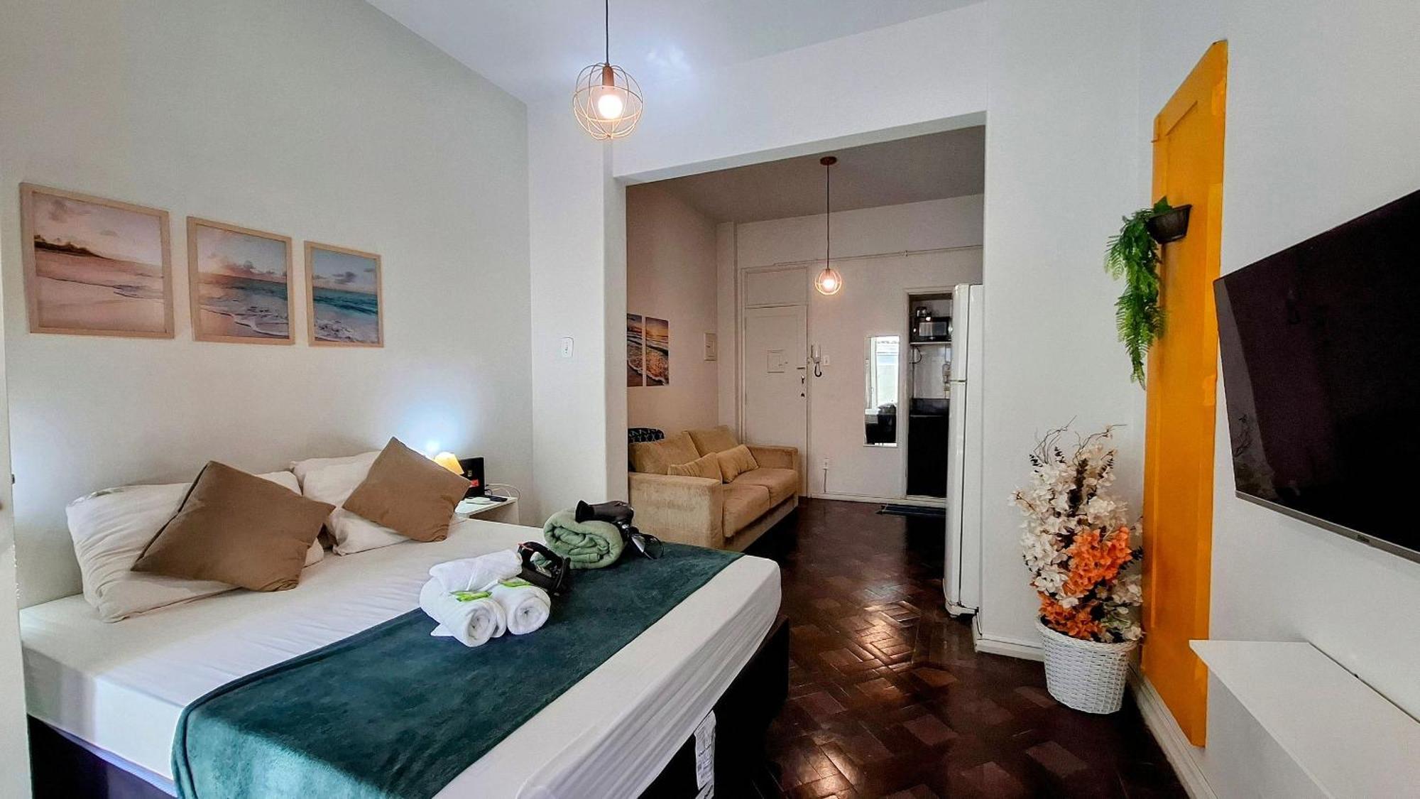 Pacote Copacabana + 1 Tour Ou Transfer Apartment Rio de Janeiro