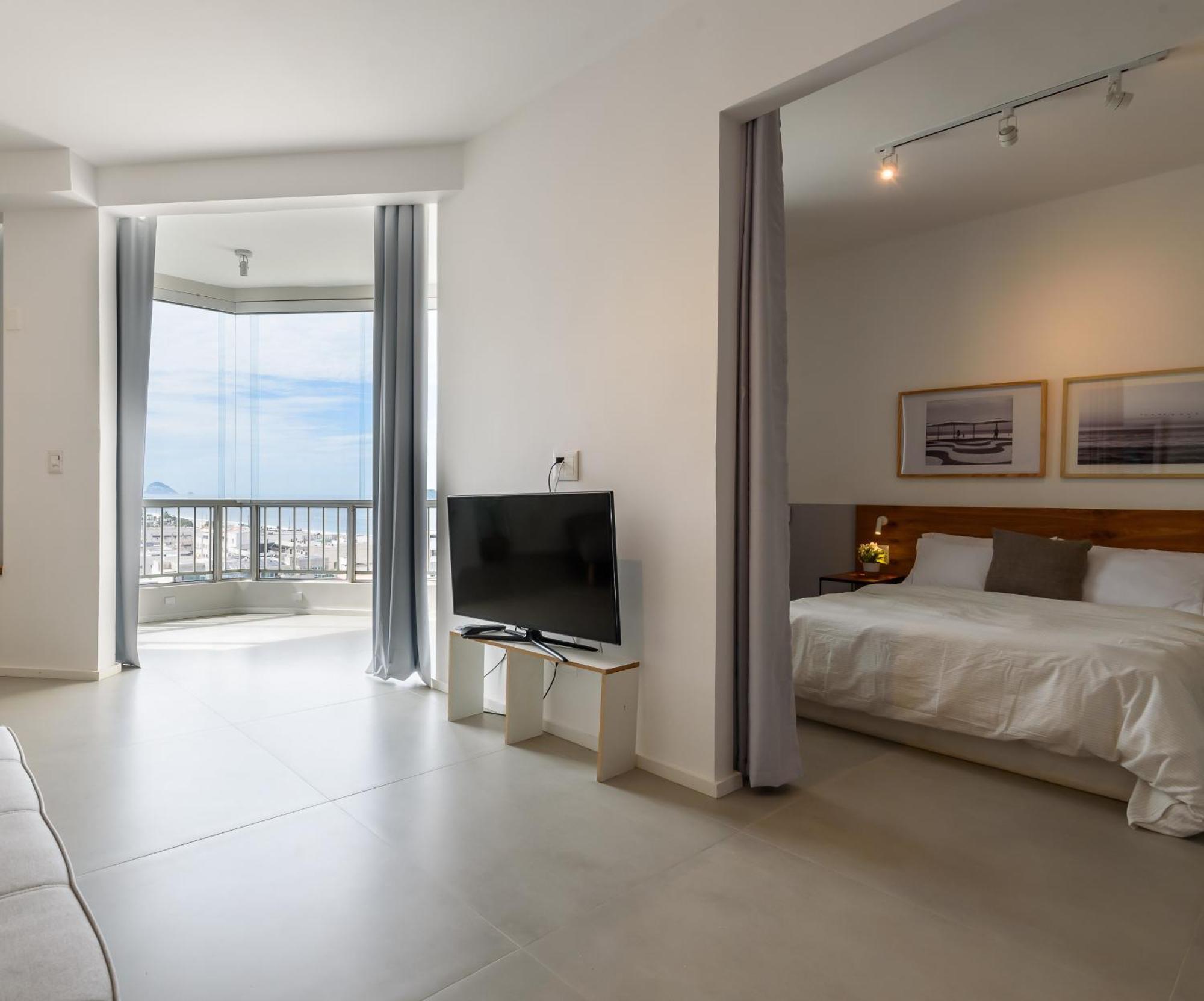 Apartamento Lc 2916 - Loft Moderno Em Frente Ao Mar Na Barra Da Tijuca