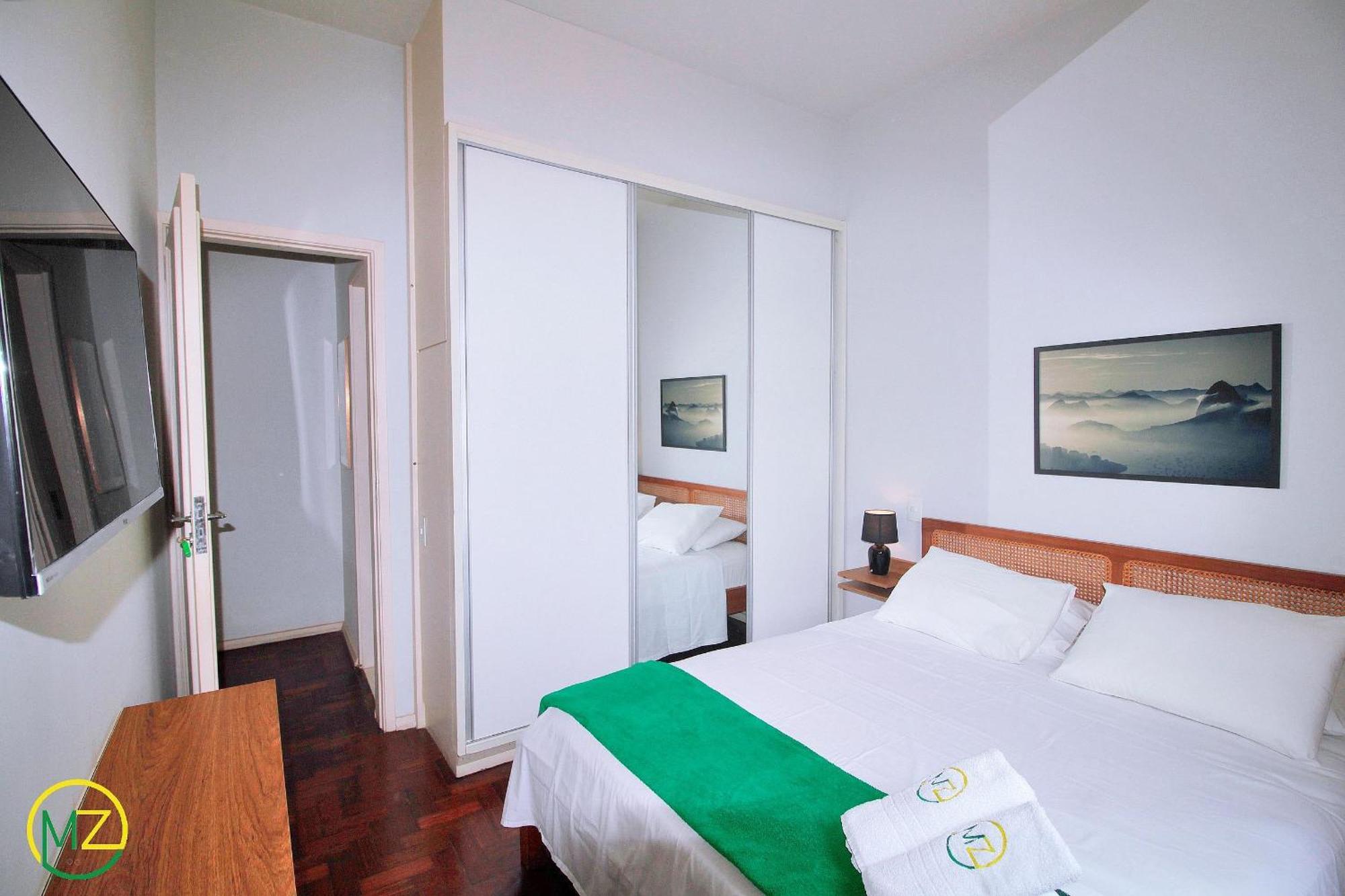 Confortável, Silencioso E Completo De 2 Quartos Em Ipanema Apartamento