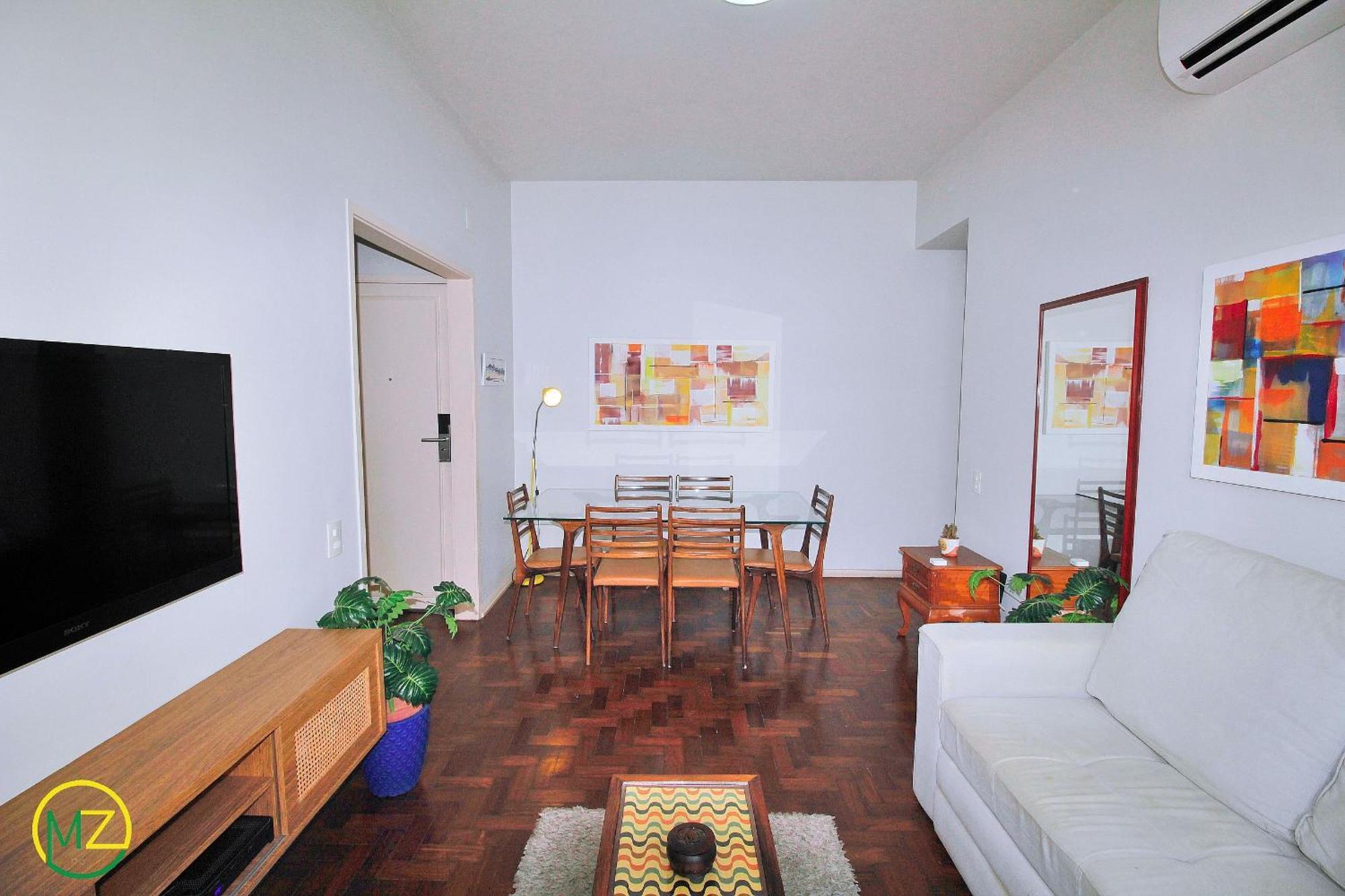 Apartamento Confortável, Silencioso E Completo De 2 Quartos Em Ipanema *