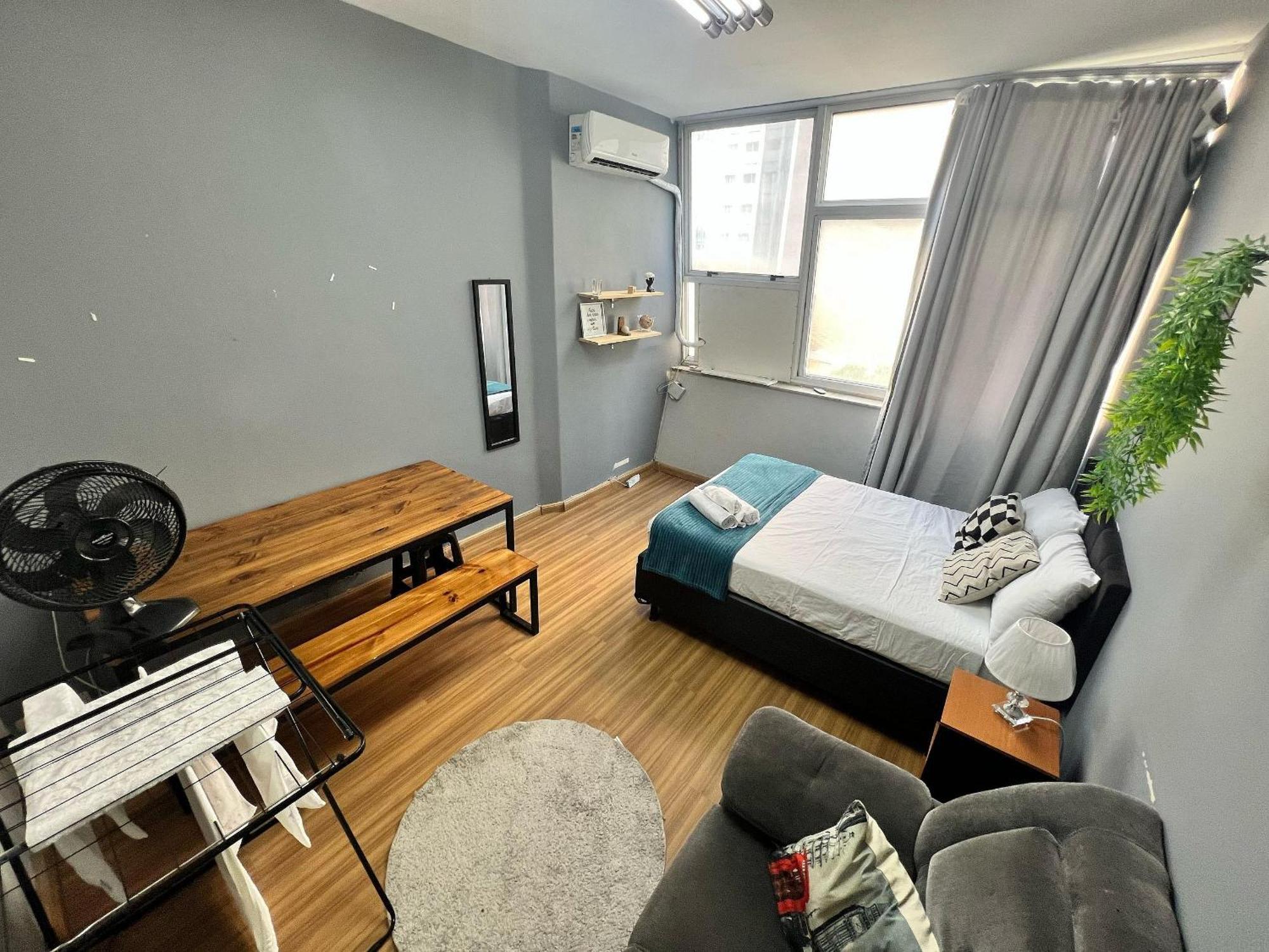 Apartamento Flat Av Rio Branco Ar Cond Metro Vlt Lapa Rj