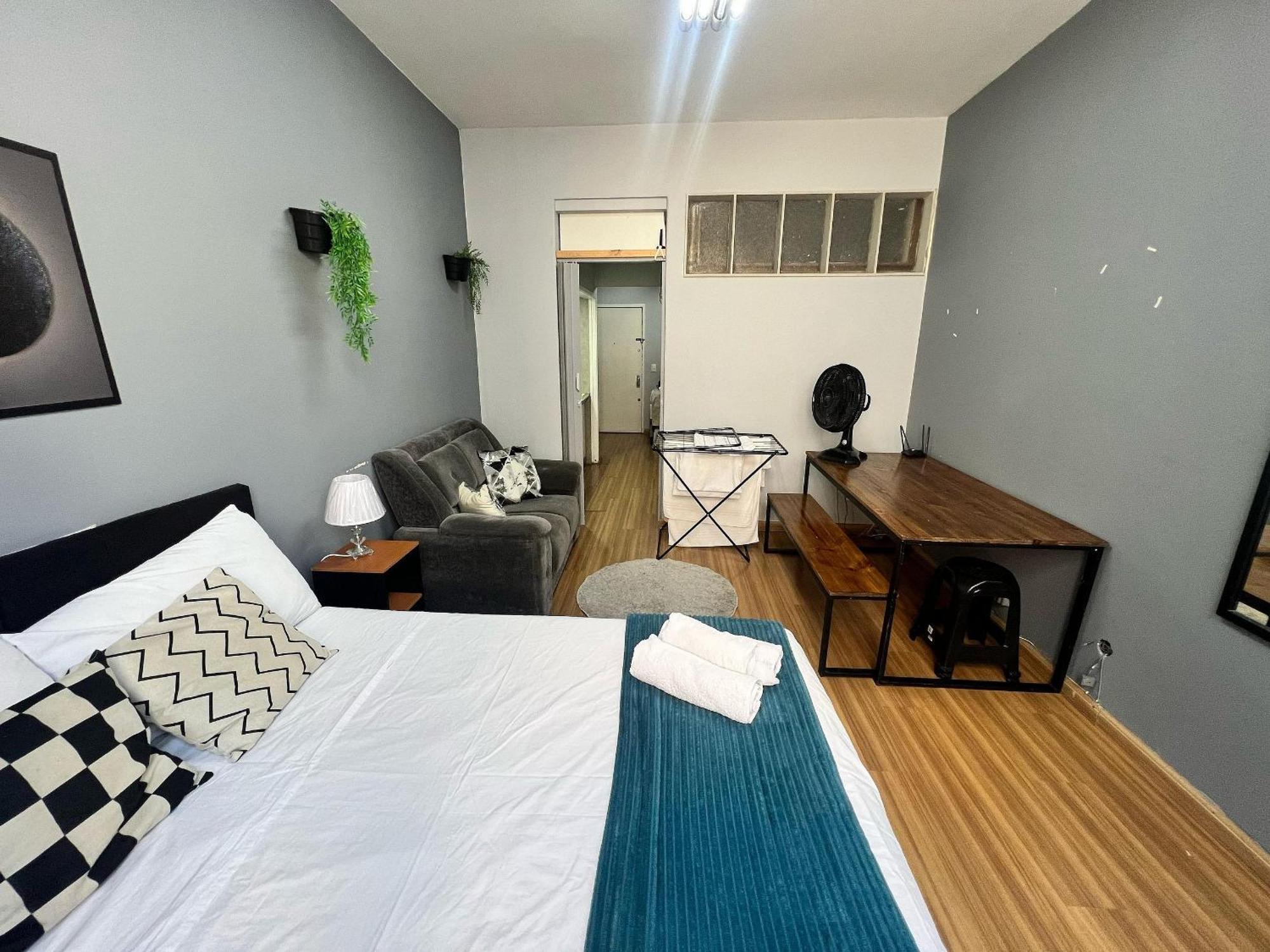 Apartamento Flat Av Rio Branco Ar Cond Metro Vlt Lapa Rj Rio de Janeiro