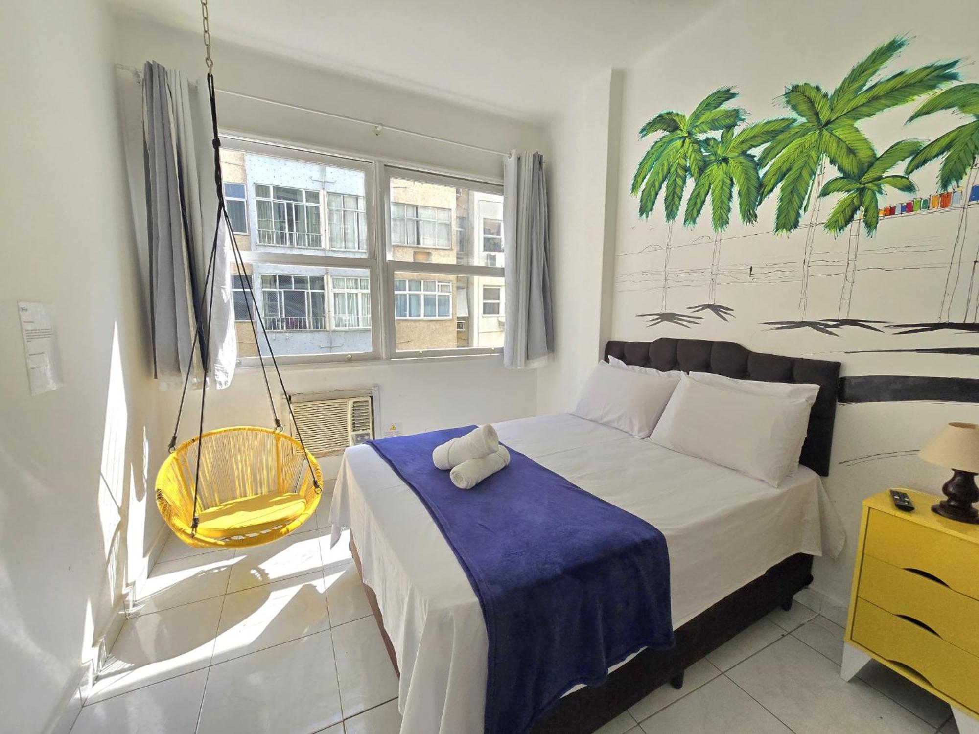 Qto E Sala, Smart Tv, Wi-fi, Ar-cond, De Copacabana Apartment Rio de Janeiro
