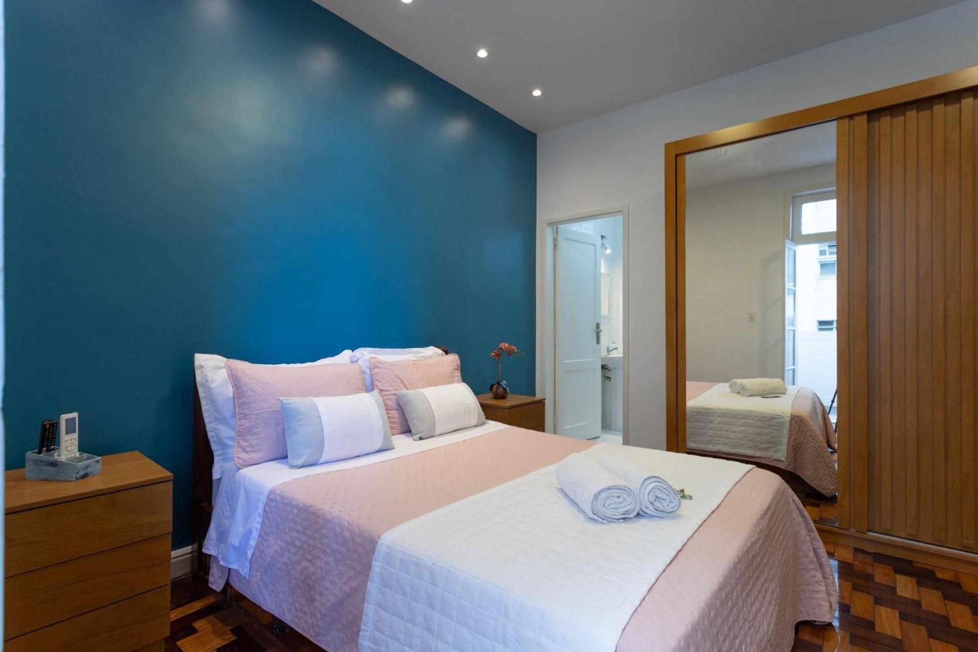 Apartment Em Copacabana Com Varanda 2 Quartos