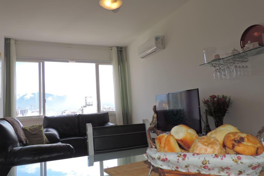 Ocean Breeze - 3 Quartos, 2 Banheiros, Garagem, Ar Condicionado, Moderno, Silencioso, Andar Alto, Vista Livre, Internet 250mbps, 2 Tvs Smart, Ipanema, Metro, Porteiros 24 Hrs E Seguranca 24hrs, 2 Elevadores