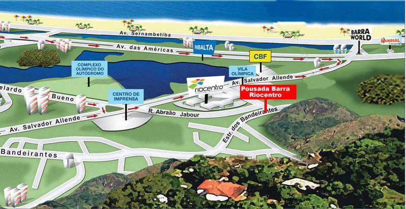 Guest house Barra Riocentro Rio de Janeiro