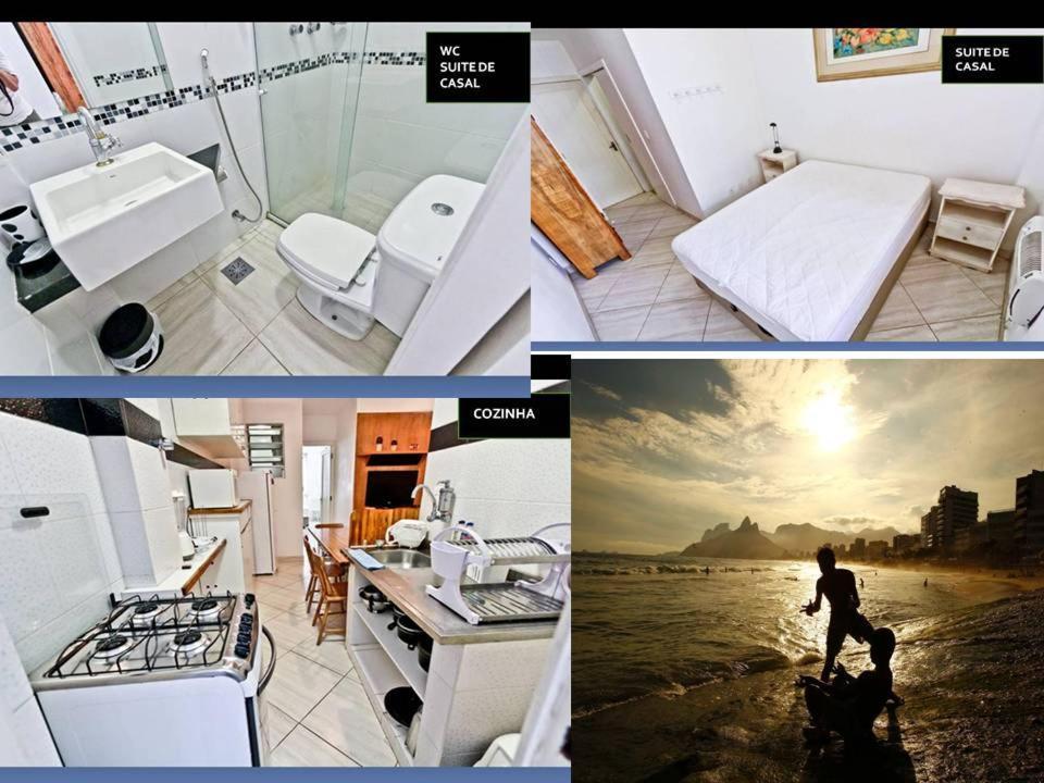 Apartamento Ipanema 50m Da Com Garagem