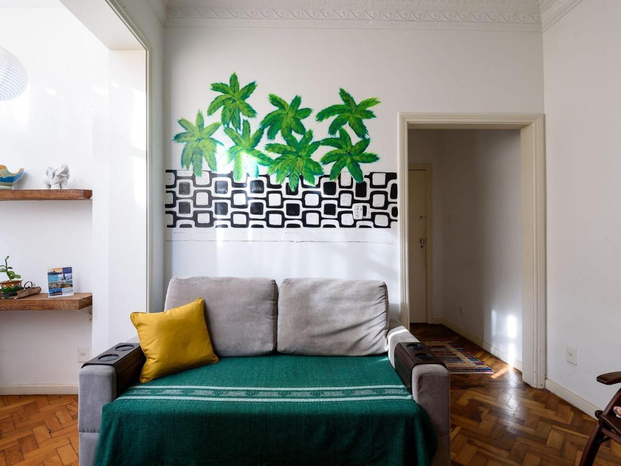 Omar Do Rio - Gc 1002 Apartamento 2qtos, Completo Com Garagem, Internet 120mbps, A 150metros Da Praia De Ipanema E Do Metrô, 05 Minutos Da Praia De Copacabana Apartamento