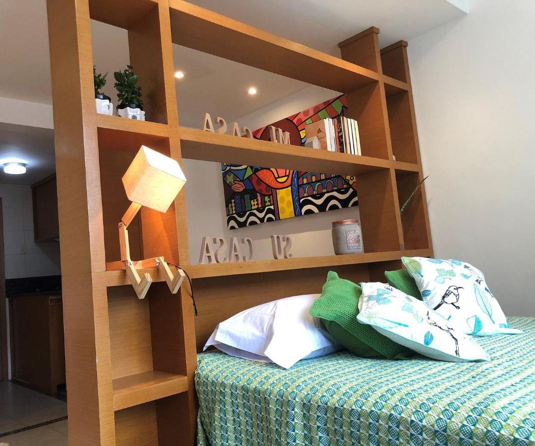 Loft Com Vista Para O Cristo Redentor A 50M Metro E 500M Praia De Copacabana - Cama Queen E Cozinha *