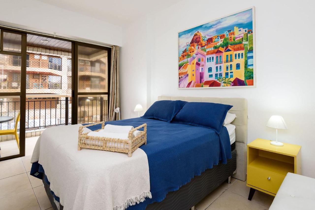 Omar Do Rio - Lc 113 Flat Beira-mar Com Piscina, Garagem, Varanda, Sauna, Academia, Quadra De Esportes, Smart Tv, Internet 120mbps Apartment *