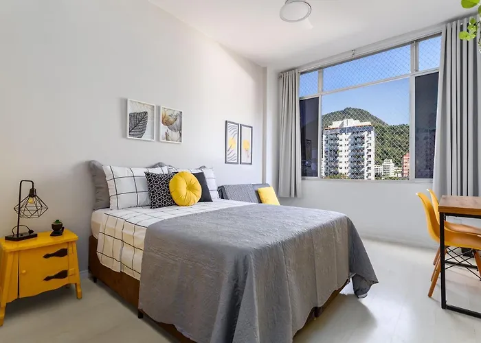 Studio Em Botafogo- Aconchegante E Proximo Ao Shopping E Ao Metro