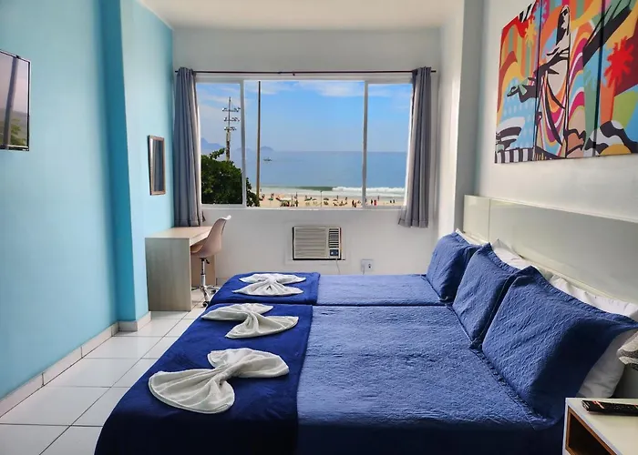 Studio Com Vista Total Da Praia, Posto 5