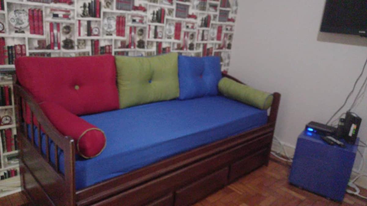 Apartment Apartamento Inteiro Entre Gloria, Catete E Do Flamengo,ao Lado Da Lapa- Zona Sul Rio De Janeiro-rj, Banh, Coz, Sala E Rio de Janeiro