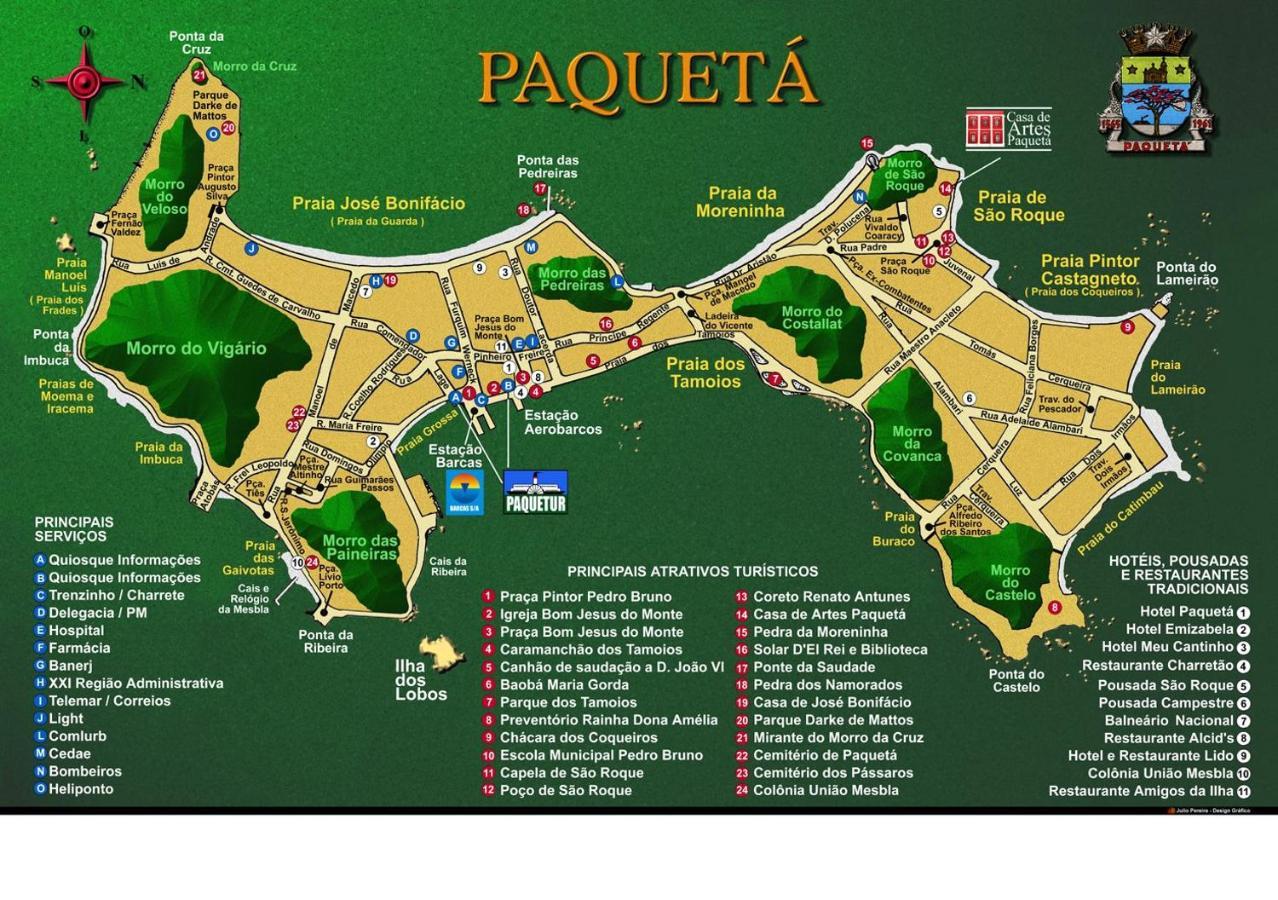 Espaço Aconchegante Na Ilha De Paquetá Rio de Janeiro